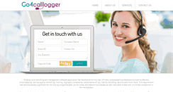 Desktop Screenshot of go4calllogger.com